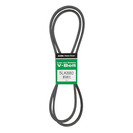 Mbl Mitsuboshi Super KB Standard V-Belt 0.63 in. W X 88 in. L For Riding Mowers 5LK880A